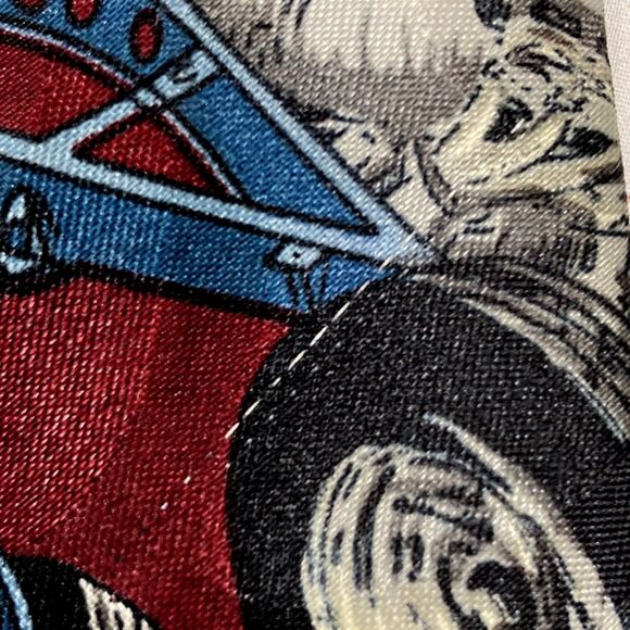 Home Improvement TV Tie Car Frame Mechanic Spark Plug Tire Racing Engine Red USA - Picture 10 of 10